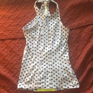Lululemon Velo Vixen High Noon Dot Lilac Sleeveless Top, Size 6